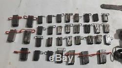 Ridgid Model 535 Pipe Threader- Threading Machine with 33 Die Sets and spares
