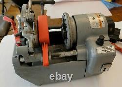 Ridgid Oil-Less Pipe Threading Machine Model 1210 Fairly Clean