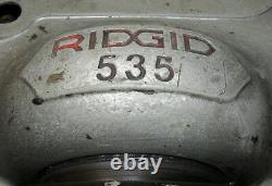 Ridgid Pipe Threading Machine, Model 535-Used