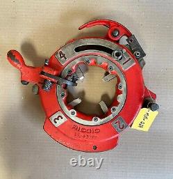 Ridgid Receding Die Head For 1224 Pipe Threader/ Threading Machine 2-1/2-4