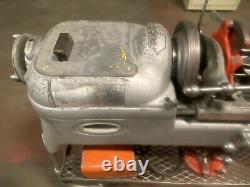 Rigid 535 Electric Pipe Threader Machine 110V with 3 Die Heads 1/8 to 2 Pipe