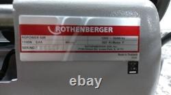 Rothenberger 63005 1 HP 115V 1/2 to 2 In Pipe Portable Pipe Threading Machine