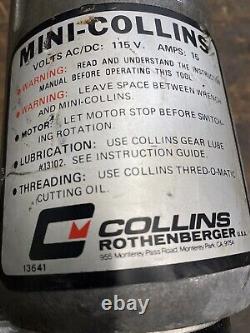 Rothenberger, Mini-Collins Threader Threading Machine Made In USA