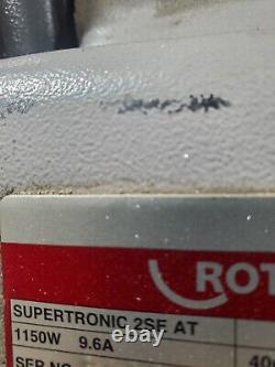 Rothenberger Supertronic 2SE AT 1/2-2 NPT Compact Pipe Threading Machine