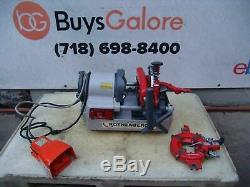 Rothenberger Supertronic 2SE Pipe Threader Threading Machine 1/8 to 2 inch