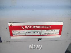 Rothenberger Supertronic 4SE AT 1/2 4 Pipe Threading Machine / Threader 1224