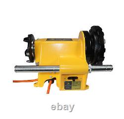 Steel Dragon Tools 300 Pipe Threader Threading Machine with Oil and Transporter