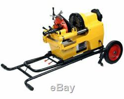 Steel Dragon Tools 7090 Pipe Threading Machine Cart with 10 Wheels