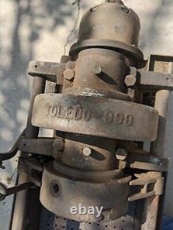 Toledo 999 Pipe Threading Machine #447695 115V AC or DC Plumbing Electrical