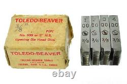 Toledo Beaver Pipe Threader Die Fit 999 999A 999B 1000M Die Head Thread Machine